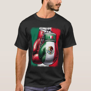 Boksen Mexico Grappig Mexicaanse stijl Boksen M T-shirt