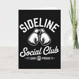 Boksen Mma Zijlijn Sociale Club Luid En Trots Che Kaart