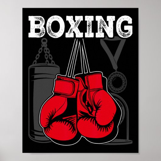 Boksen Ontwerp voor Boxer - Boksen 1 Poster (Voorkant)