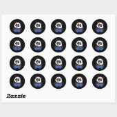 Boksen - Panda Beer Ronde Sticker (Vel)