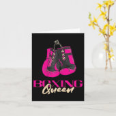 Boksen Queen Kickbokser Kickbokshandschoenen Bo Kaart (Gele Bloem)