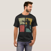 Boksen Retro T-shirt (Voorkant volledig)