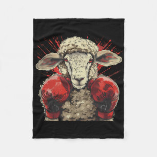Boksen Schaap Lam Bokshandschoenen Kickboksen Funn Fleece Deken