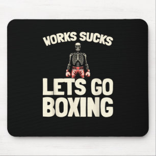 Boksen Sparring - Handschoenen Fighter Boxer Muismat