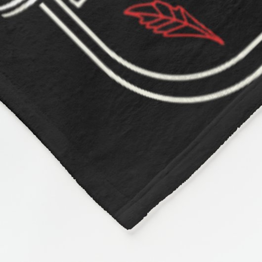 Boksen Sparring - Handschoenen Fighter Boxer Skele Fleece Deken (Hoek)