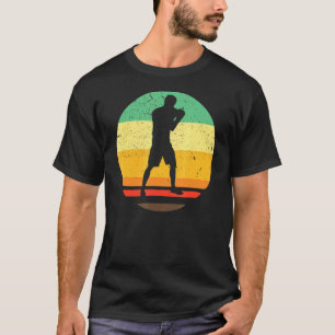 Boksen Sport Of Mma Vechters Boxer Retro Vintage A T-shirt