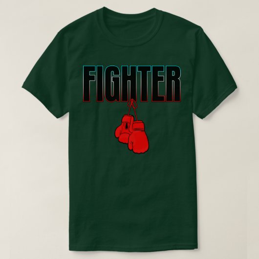 BOKSEN SPORTGESCHENKEN BOKSER FIGHTER GESCHENKEN T-SHIRT (Design voorkant)