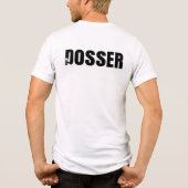 Boksen Updates "DOSSER" T-shirt – Geïnspireerd doo (Achterkant)