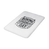 Boksen Vader Dag Vintage Gravure Shirt Ontwerp_1 Badmat (Gekanteld)