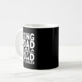 Boksen Vader Quote Grappige Bokser Koffiemok (Voorkant links)