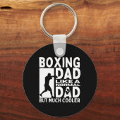 Boksen Vader Quote Grappige Bokser Sleutelhanger (Voorkant)