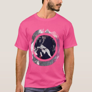 Boksen vechter in een cirkel t-shirt