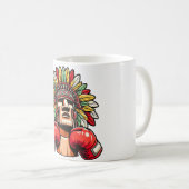 Boksen vechters Muay Thai Koffiemok (Voorkant rechts)