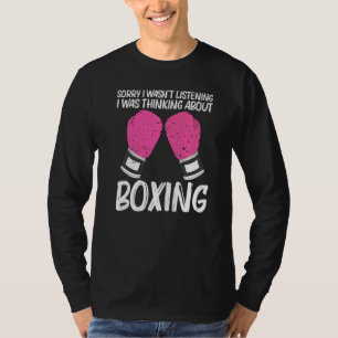 Boksen voor mannen vrouwen bokser sparring wedstri t-shirt