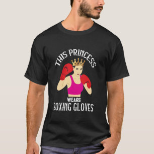 Boksen Vrouwen Bokser Bokshandschoenen Sparring T-shirt