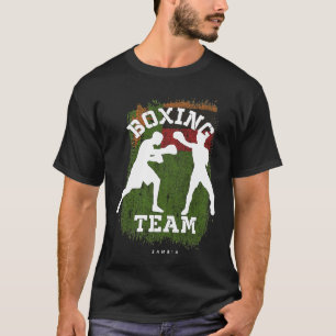 Boksen Zambia Vechtsporten Vechters Boksen T-shirt