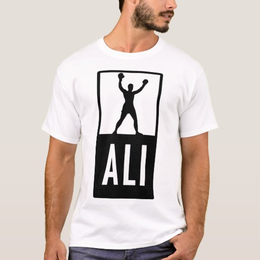 Boksen zwaargewicht legende t-shirt (Voorkant)