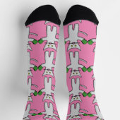 Boksende Kitten met Handschoenen Thunder_Cove Sokken (Top)