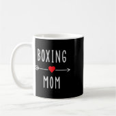 Boksende Moeder Grappig Vrouwen Boksen Mma Muay Th Koffiemok (Links)