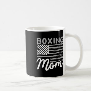 Boksende moeder kickboksende mama koffiemok
