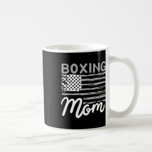 Boksende moeder kickboksende mama koffiemok (Rechts)