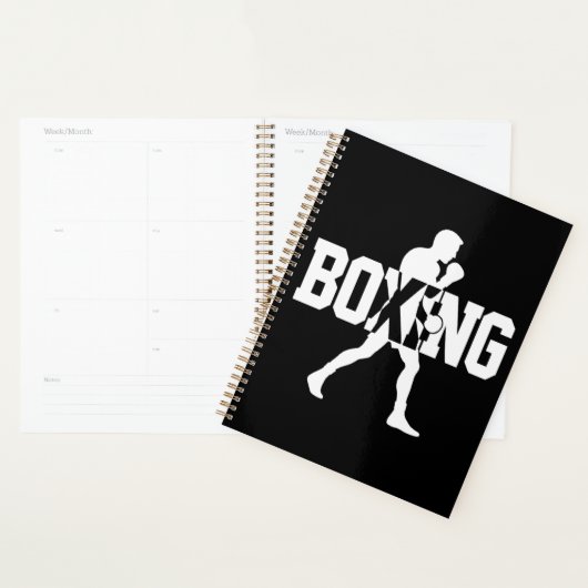 Boksende Papa Planner (Display)