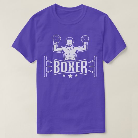 Bokser 4 t-shirt (Design voorkant)