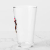Bokser 4 van juli Feest Glas (Links)