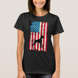 Bokser Amerikaanse vlag USA Patriottische 4th van T-shirt
