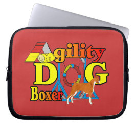 Bokser behendigheid laptop sleeve