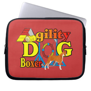 Bokser behendigheid laptop sleeve