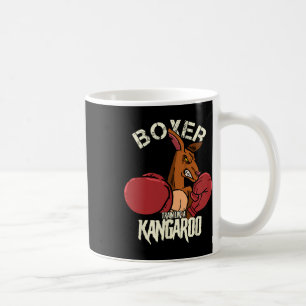 Bokser Boksen Kickboksen Trainen Als Een Kangoeroe Koffiemok