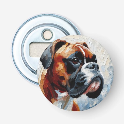 Bokser Button Flesopener (Voorkant)