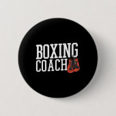 Bokser Coach Bokstrainer  Ronde Button 5,7 Cm (Voorkant)