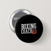 Bokser Coach Bokstrainer  Ronde Button 5,7 Cm (Voorkant /achterkant)