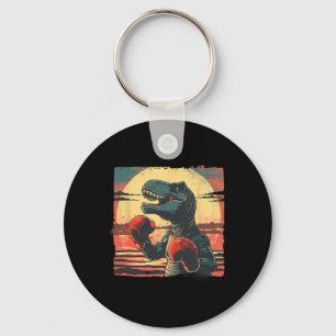 Bokser Dinosaurus Boksen Dino Kickboksen T-rex Bok Sleutelhanger