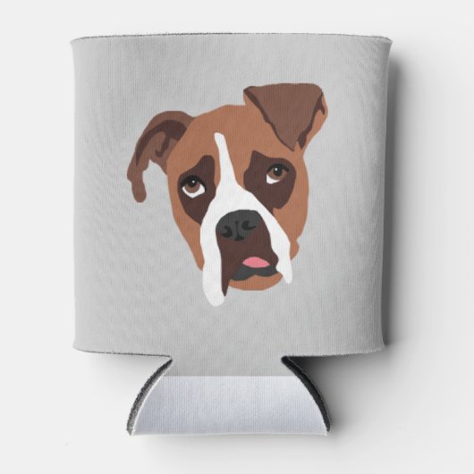 Bokser Dog Koelbox Blikjeskoeler (Voorkant)