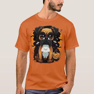 Bokser halloween 4 t-shirt