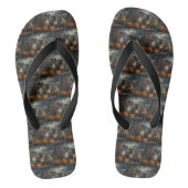 Bokser Halloween Nacht Doggy Delight Teenslippers (Voetbed)