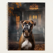 Bokser Halloween Verschrikkelijk Planner (Voorkant)