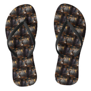 Bokser Halloween Verschrikkelijk Teenslippers