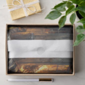 Bokser hond als brandweerman - tissuepapier (Geschenk)