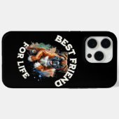 Bokser hond beste vriend voor het leven Case-Mate iPhone case (Achterkant (horizontaal))