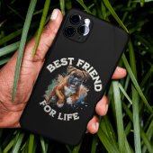 Bokser hond beste vriend voor het leven Case-Mate iPhone case