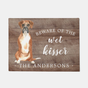 Bokser Hond Gepersonaliseerde Deurmat