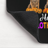 Bokser Hond Halloween Kerst Hallothanksmas Muismat (Hoek)