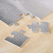 Bokser Hond in Sneeuw Kerstmis Legpuzzel (Zijkant)