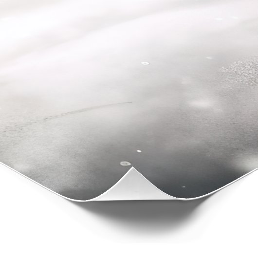 Bokser Hond in Sneeuw Kerstmis Perfect Poster (Hoek)