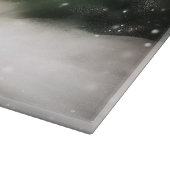 Bokser Hond in Sneeuw Kerstmis Snijplank (Hoek)