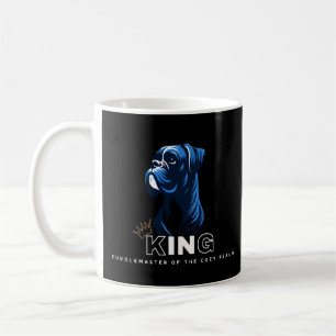 Bokser Hond Koning Knuffel Meester Koffiemok
